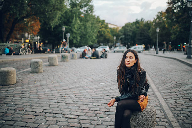 istock Berlin street style portrait in the evening 627081346