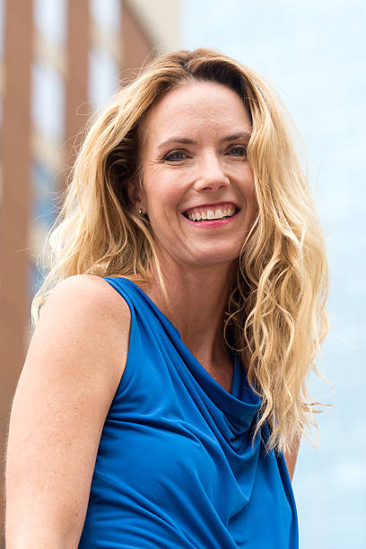 istock Urban Mature Blond Woman 627088796