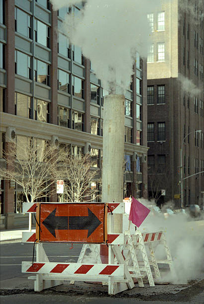 istock street repair, NYC 627092484