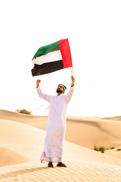 istock celebrating the uae national day on the desert 627099436