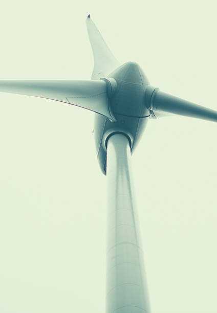 istock Close up of wind turbine 627102380