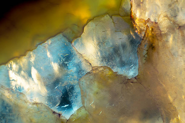 istock Colorful agate rock detail. 627111266