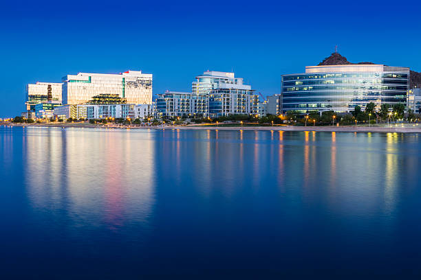 Tempe Arizona en la hora azul - foto de stock