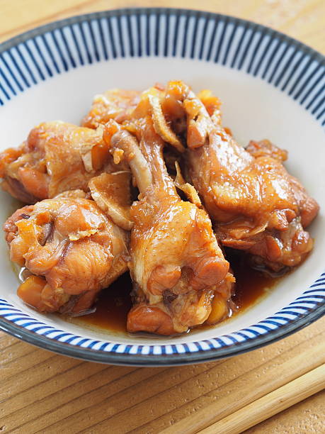 Simmered chicken