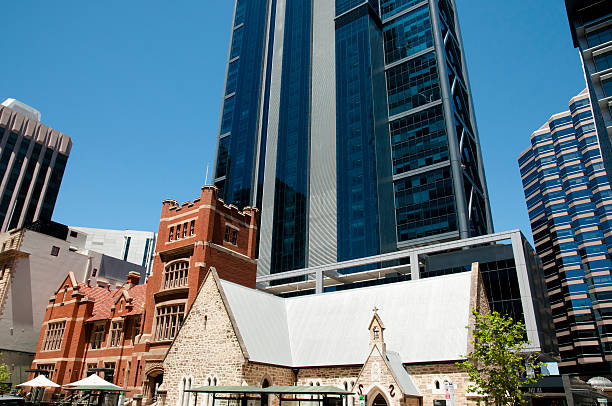 Buildings on St Georges Terrace - Perth - Australia