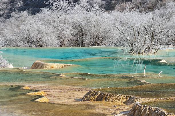 istock Huanglong National Scenic Reserve (Sichuan, China) 627118514