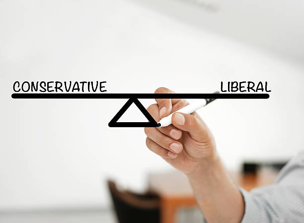 istock conservative and liberal in balance 627127344