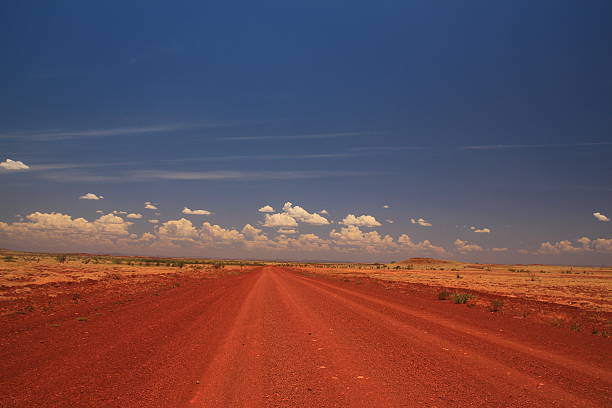 istock Dirt road across the Pilbara in Australian outback 627128890