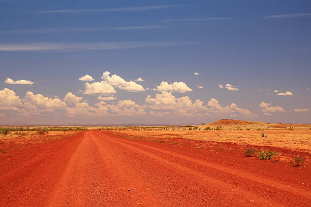 istock Dirt road across the Pilbara in Australian outback 627129084