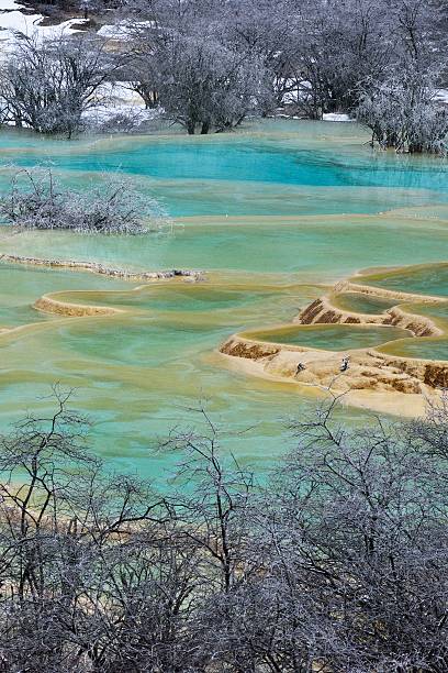 istock Huanglong of Winter scenery 627146664