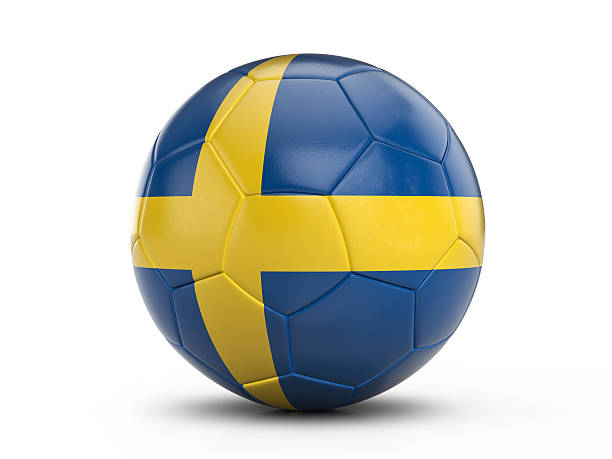 istock Soccer ball Sweden flag 627148162