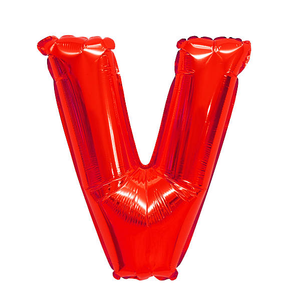 istock Letter v English alphabet 627149662