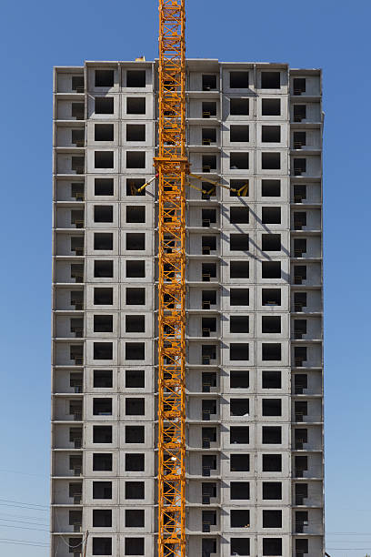 istock New construction building tenement apartment house 627156056