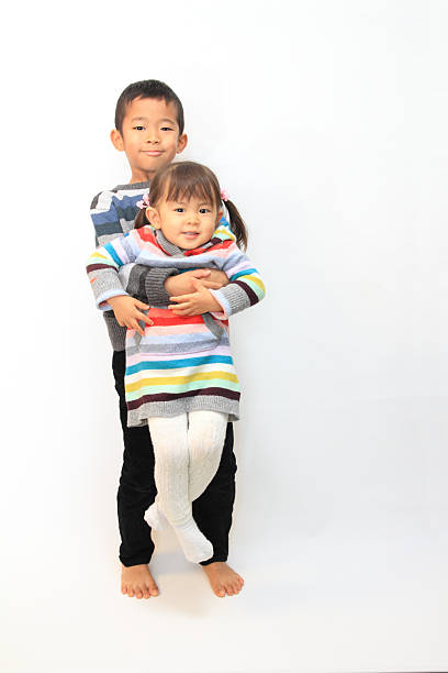istock Japanese brother and sister 627163542