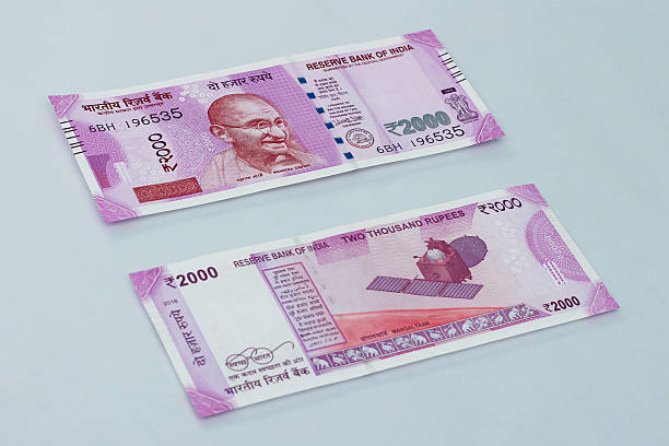 New Indian currency of 2000 rupee notes. New Indian currency of 2000 rupee notes has been launched 10th November,2016. rupee coin stock pictures, royalty-free photos & images