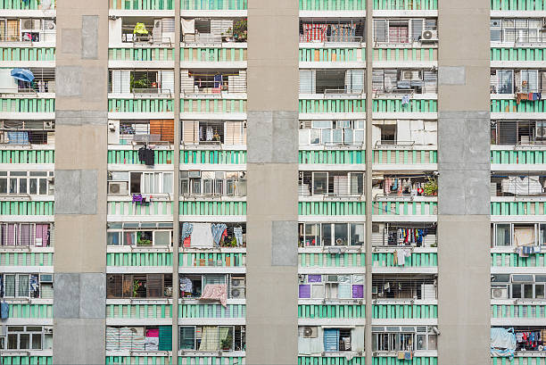 istock Public Estate in Hong Kong 627170912