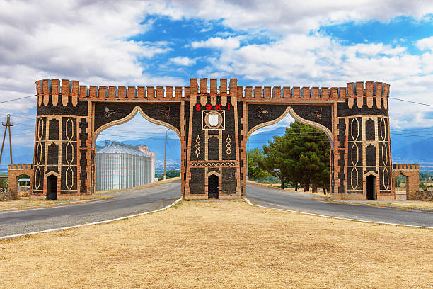 istock Sheki entrance gate in Azerbaijan 627185042