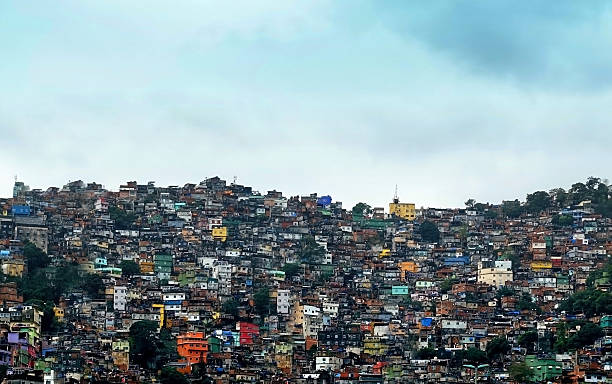 favela rocinha - favela - fotografias e filmes do acervo