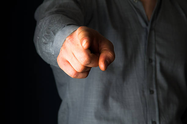 istock Businessman pointing his finger 627203712