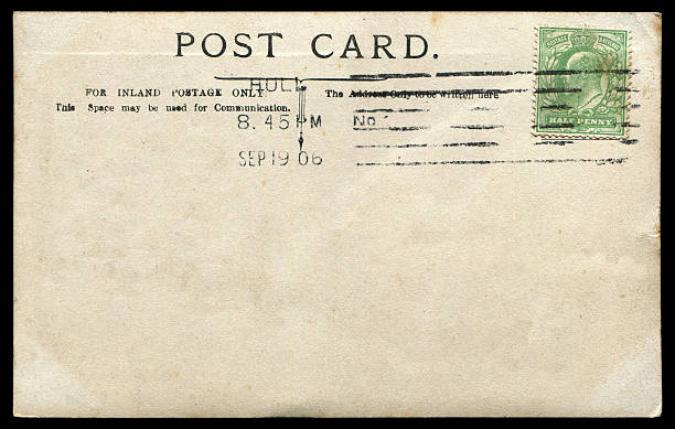 istock anqitue postcard from Hull, Britain in early 1900s 627210338