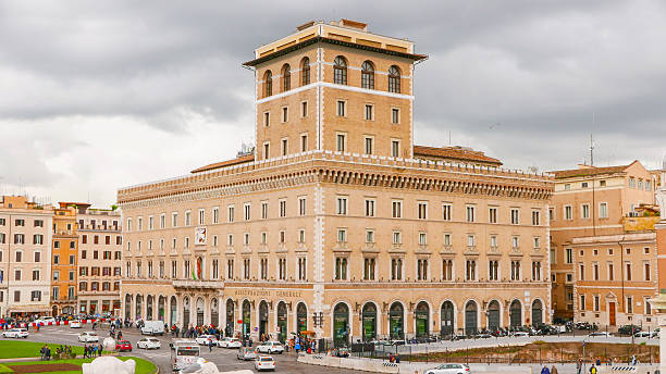 istock The Generali Insurance Headquarter in Rome 627226526