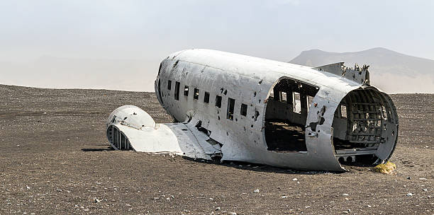 istock Abandoned military plane, Islandia. 627231714