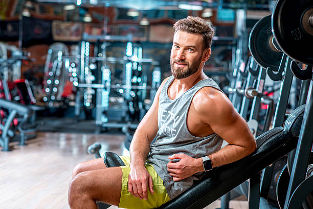 istock Man in the gym 627232310
