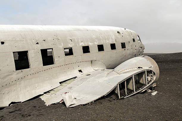 istock Abandoned military plane, Iceland. 627233142