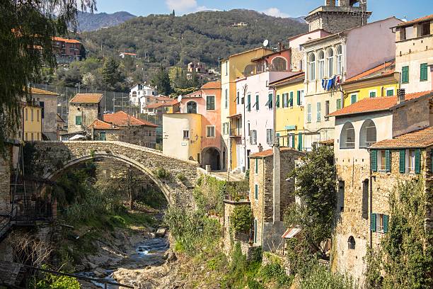 istock Landscape village in europa style 627233238