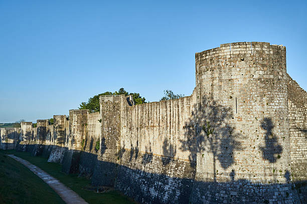 istock The medieval towers and ramparts 627239626