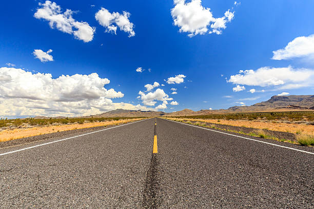 istock Endless Highway 91 near Littlefield 627239748