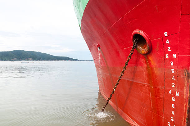 istock part ship Large cargo ship with many shipping container in harbor 627252080