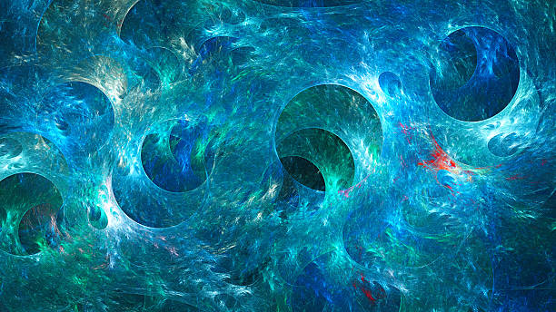istock Abstract curves. Exotic plant stems. 627252434