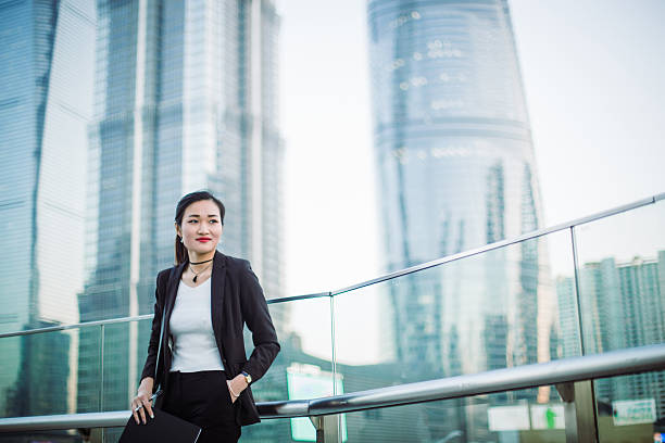 istock Elegant businesswoman 627254444