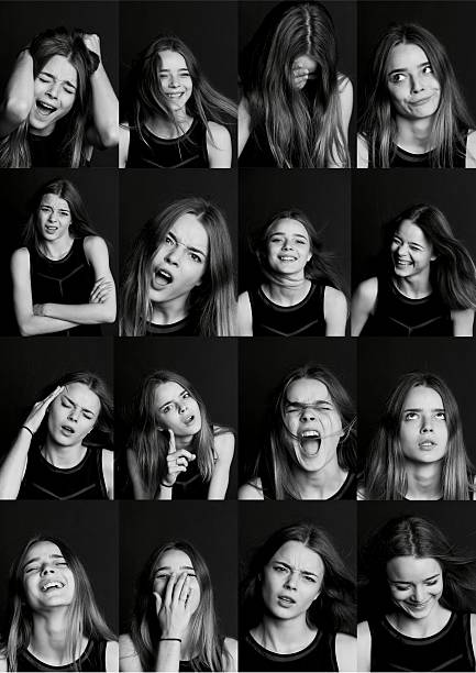 istock Collage with different types of human emotion. The diversity  their 627260916