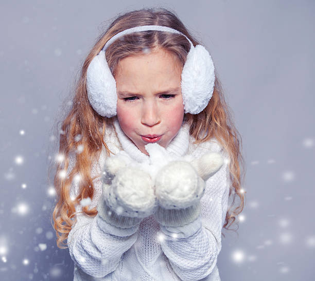 istock Girl in winter clothes 627262922