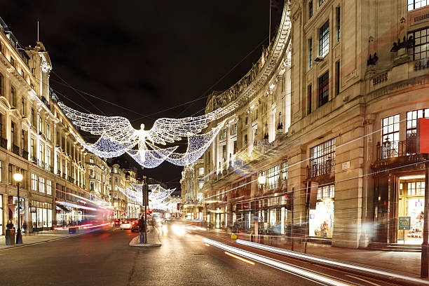 istock Christmas lights 2016 in Mayfair, London 627263320