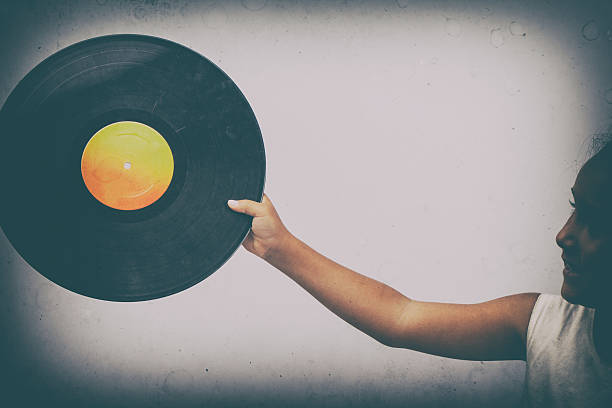 Old Vinyl an Little Girl