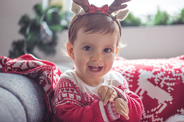 istock Smiling Little reindeer 627269930