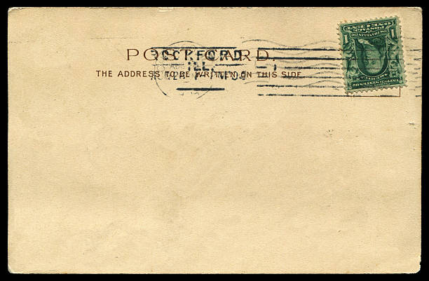 istock antique blank postcard from USA in early 1900s 627280600
