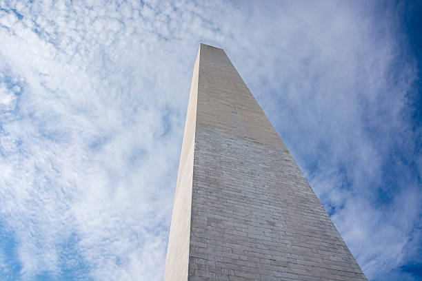 istock Towering Washington Monument Up Close in Washington DC 627285762