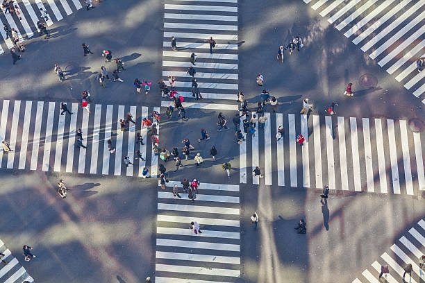 istock People Crossing The Road in Ginza. 627289542
