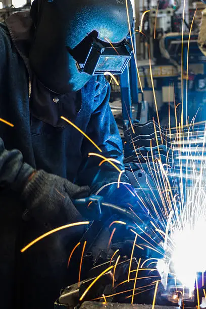 Photo of Welding with sparks