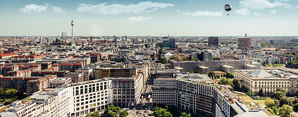 istock east berlin wide panorama cityscape with television tower 627290272