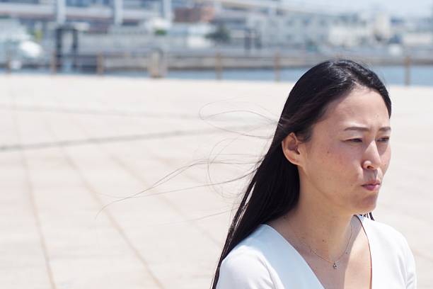 istock Japanese woman is angry 627292100