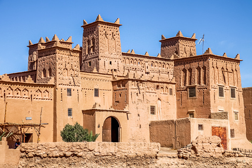 One of many beautiful kasbah in Dades Valley, Morocco