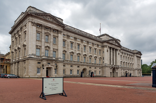 London, England- June 17 2016: Buckingham Palace London, England, Great Britain