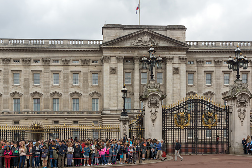 London, England - June 17 2016: Buckingham Palace London, England, Great Britain