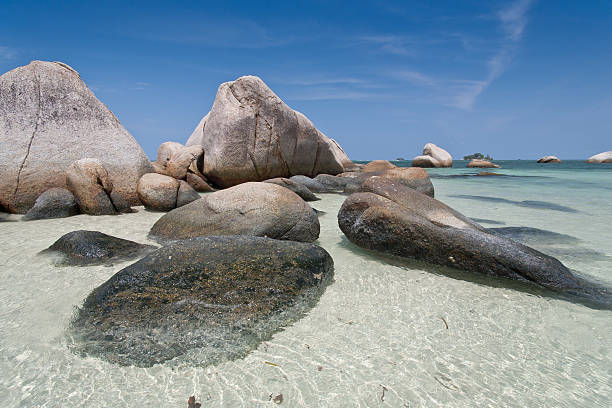 istock Tropical beach in Indonesia, Bintan. 627307294