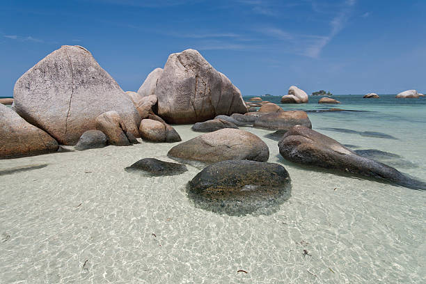 istock Tropical beach in Indonesia, Bintan. 627307342